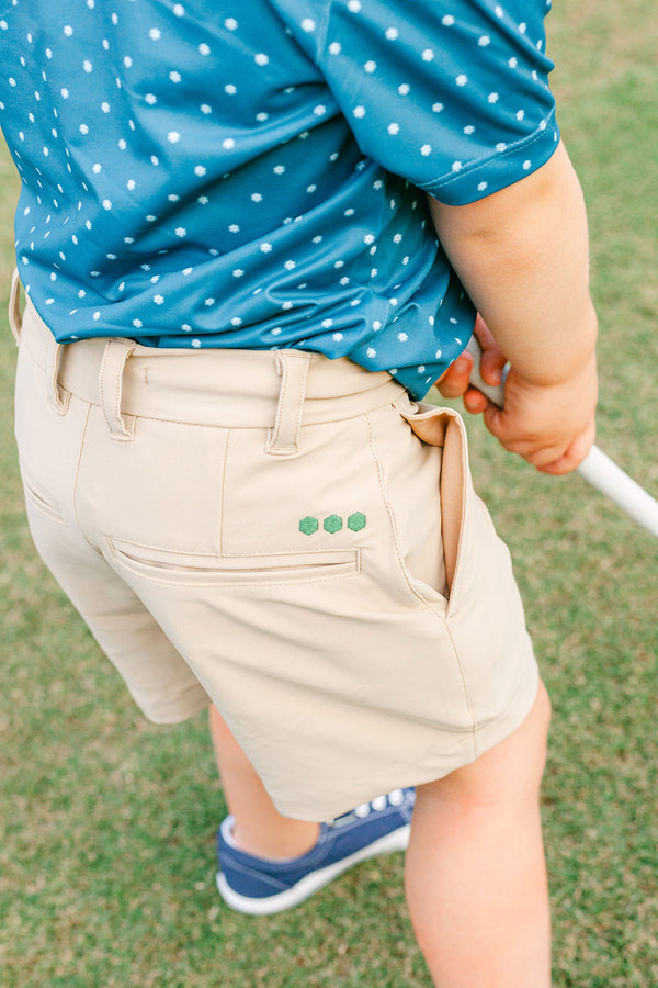Play All Day Summer Shorts- Khaki