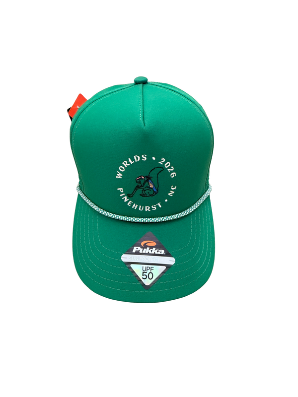 Worlds 2026 Rope Hat – Green